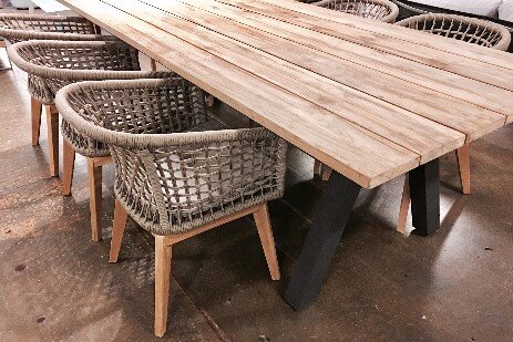 Outdoor Dining Tables Adelaide Taste, Long Wooden Table Outdoor